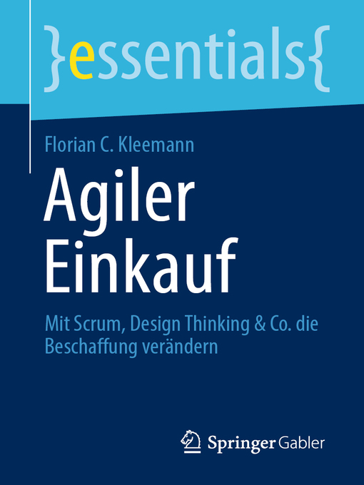 Title details for Agiler Einkauf by Florian C. Kleemann - Available